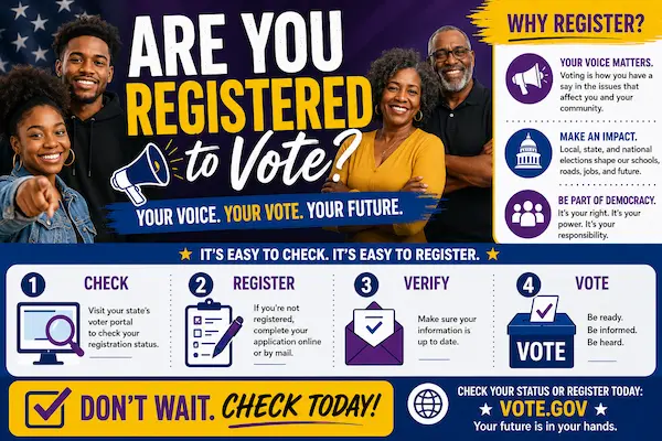 ARE YOU REGISTERED